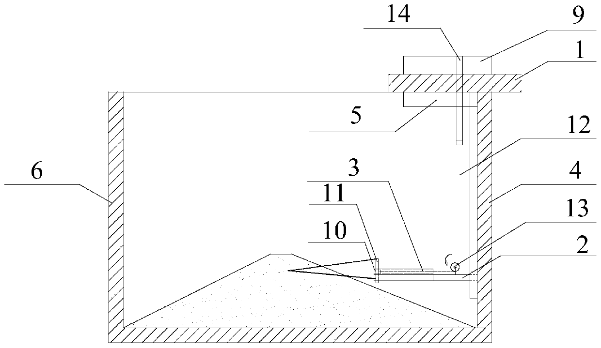 Device and method for simulating disaster-causing mechanism of three-dimensional animal caves in homogenous dam