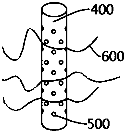 Permeable base layer and construction method thereof