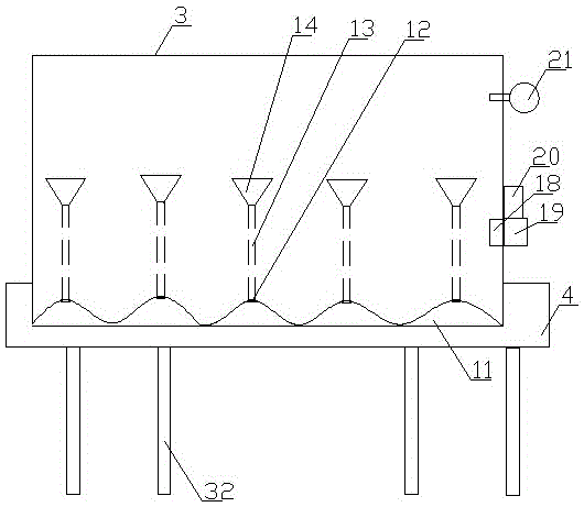 Insulation protection device of non-oil-charge electric system transformer