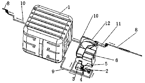 Vehicle-mounted high-pressure washing device