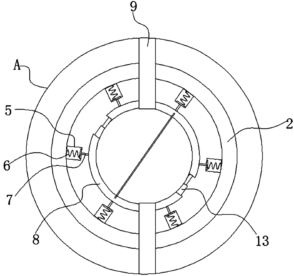 Refractory castable conveying device