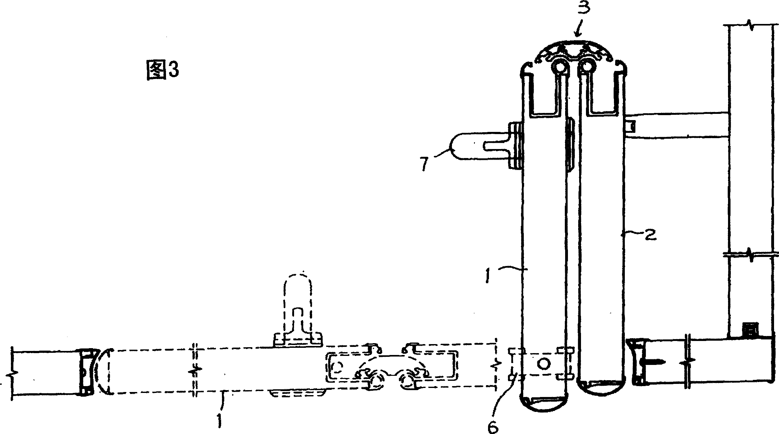 Folding door device