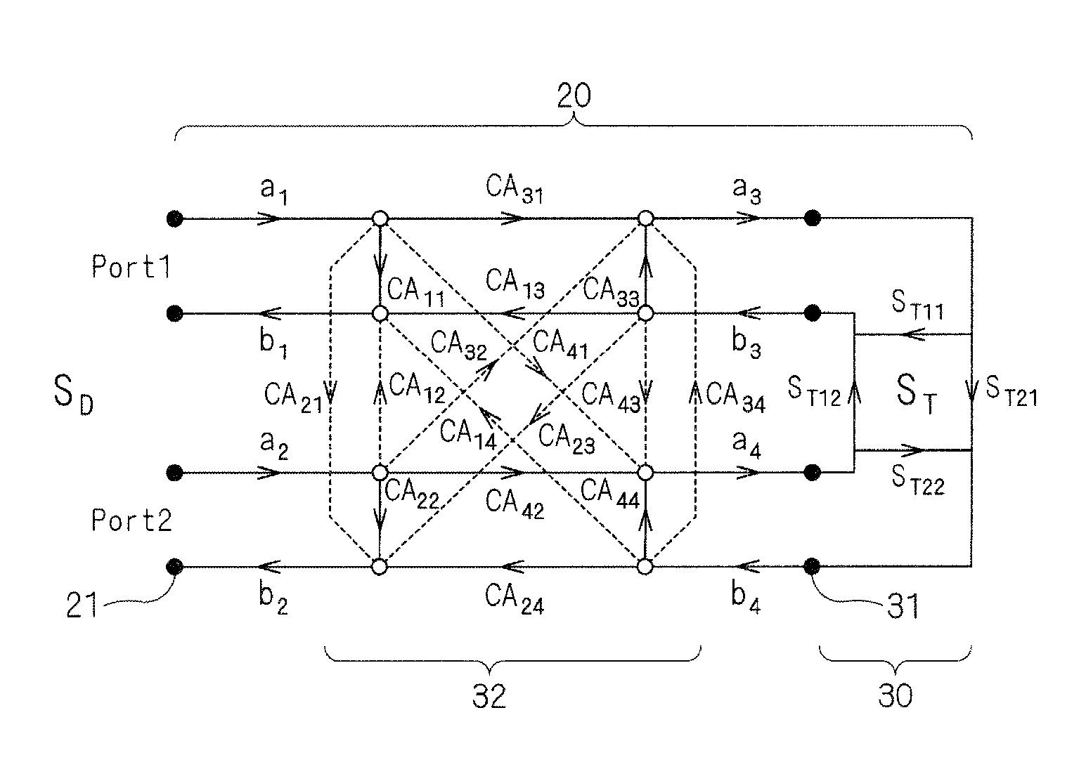 Method for correcting measurement errors and electronic component characteristics measuring device