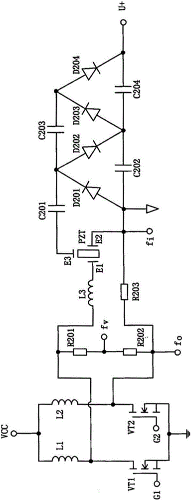 Insulation pre-inspection device for main wiring of low-voltage circuit breaker based on piezoelectric ceramic transformer