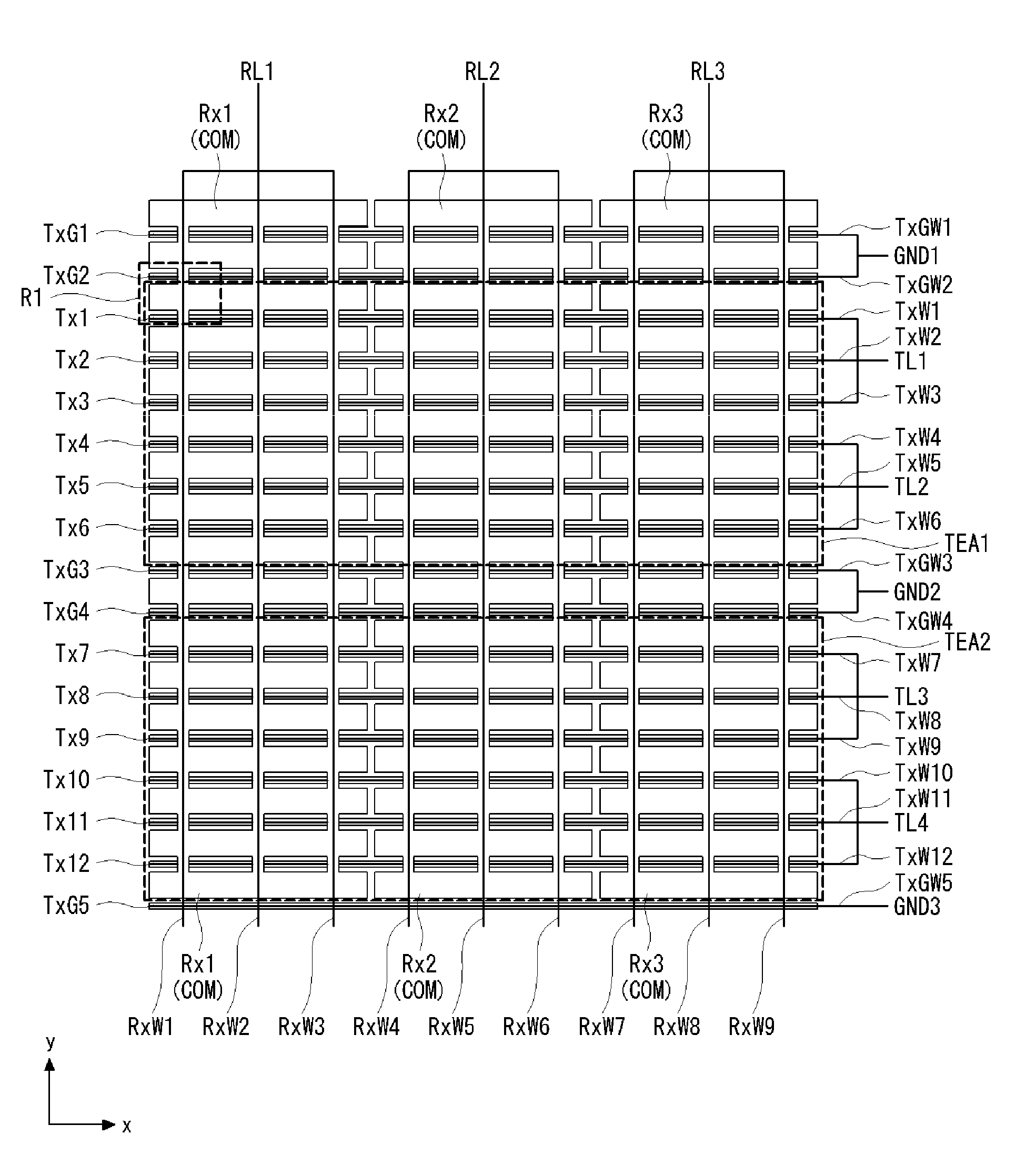 Touch sensor integrated type display device