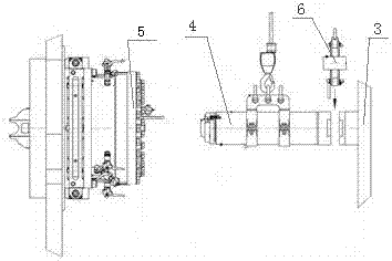 Normal pressure hobbing cutter and teeth cutter exchange technological method for compound stratum shield