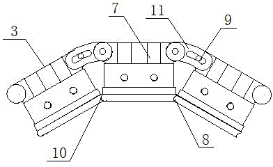 Circular water-cooling crystallizer ingot mould