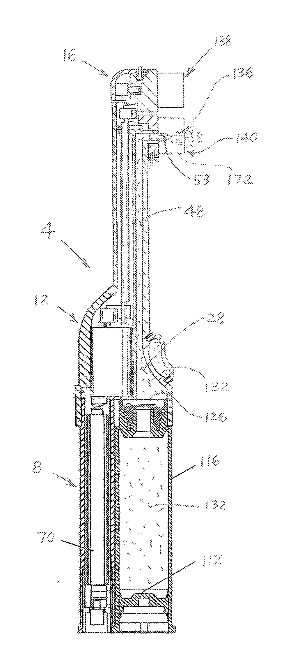 Dentifrice dispensing electrical toothbrush with integrated dispensing platform and self sealing spout