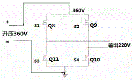 An intelligent sine wave output uninterruptible power supply and automatic control method
