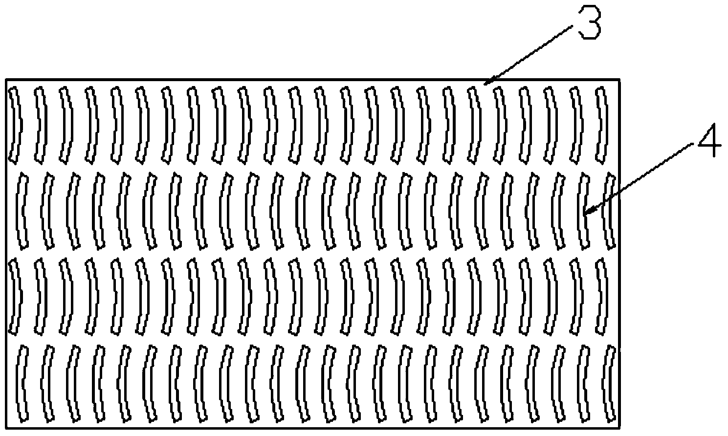 Embossed nonwoven fabric and production method thereof
