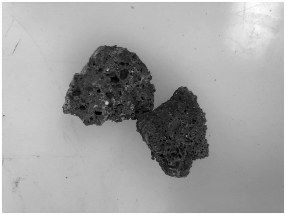 Matrix filler with stable nitrogen and phosphorus removal effects, matrix and constructed wetland