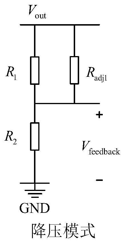 A voltage regulating output switching power supply