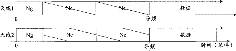 MIMO-OFDM synchronization method and apparatus