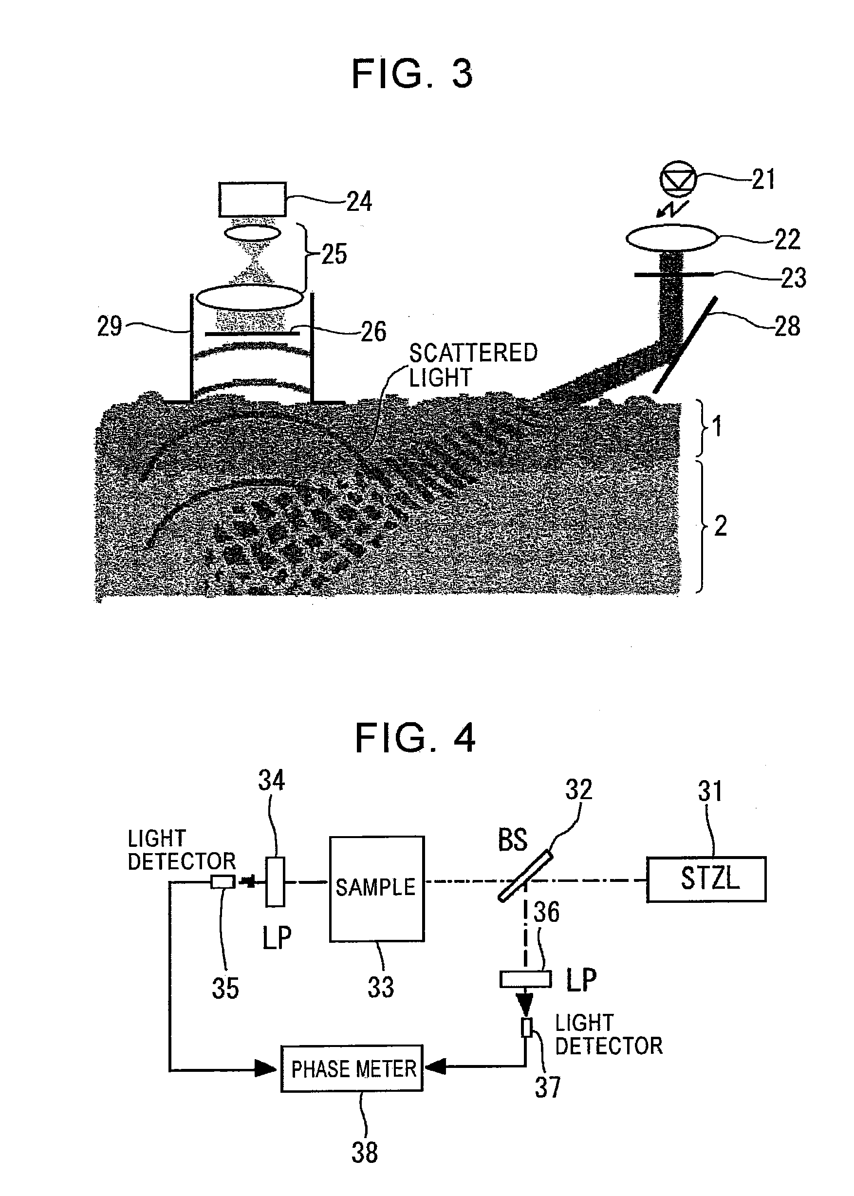 Living-tissue pattern detecting method, living-tissue pattern detecting device, biometric authentication method, and biometric authentication device