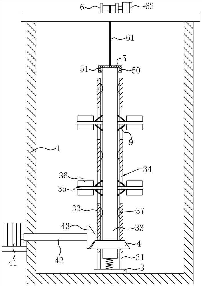 A high-efficiency cooling sampling device