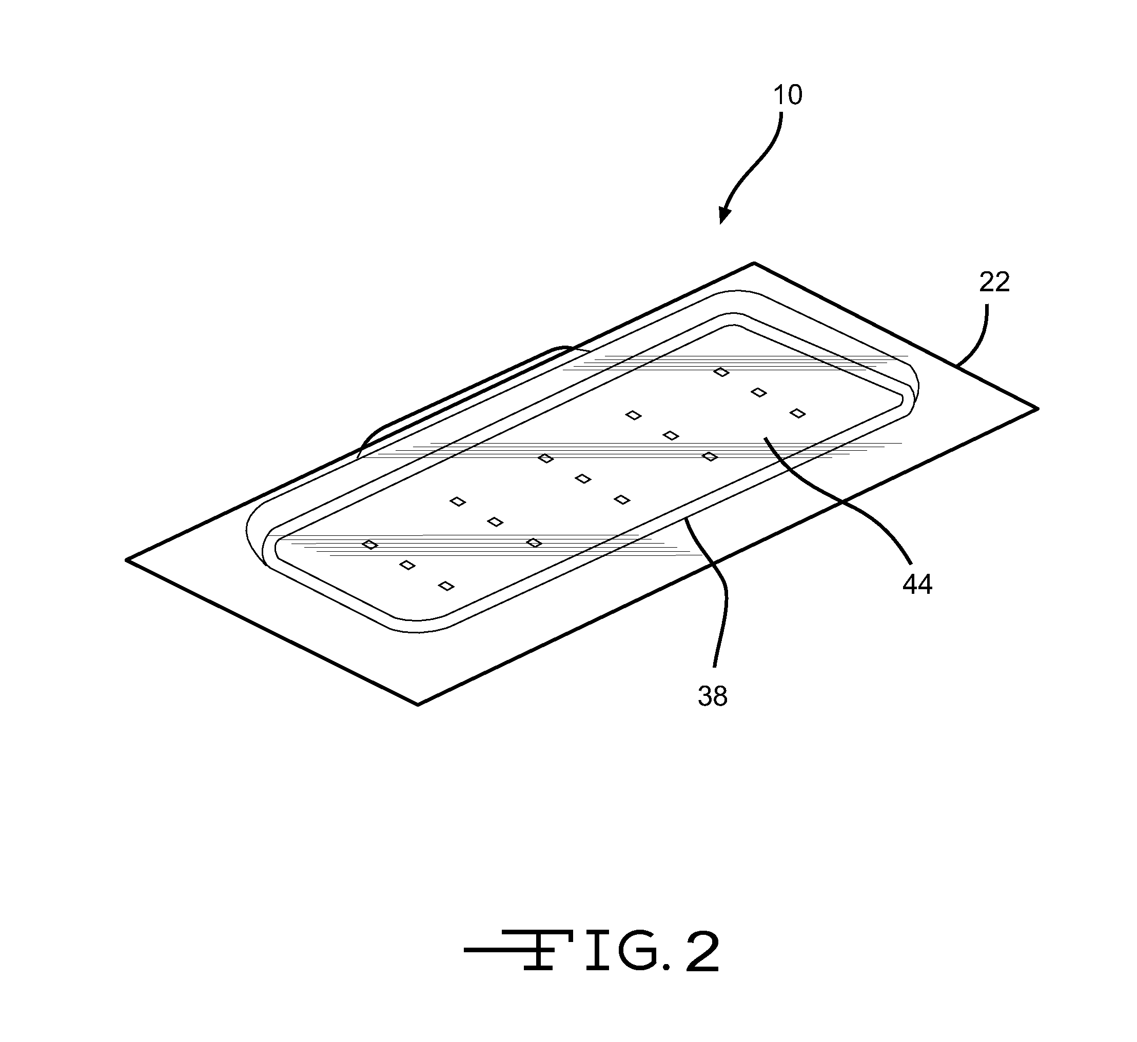 Ultrasonic monitoring device for measuring physiological parameters of a mammal