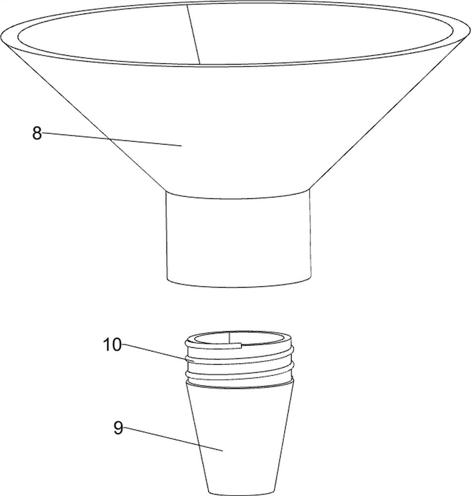 Resin-based composite material mixing preparation device