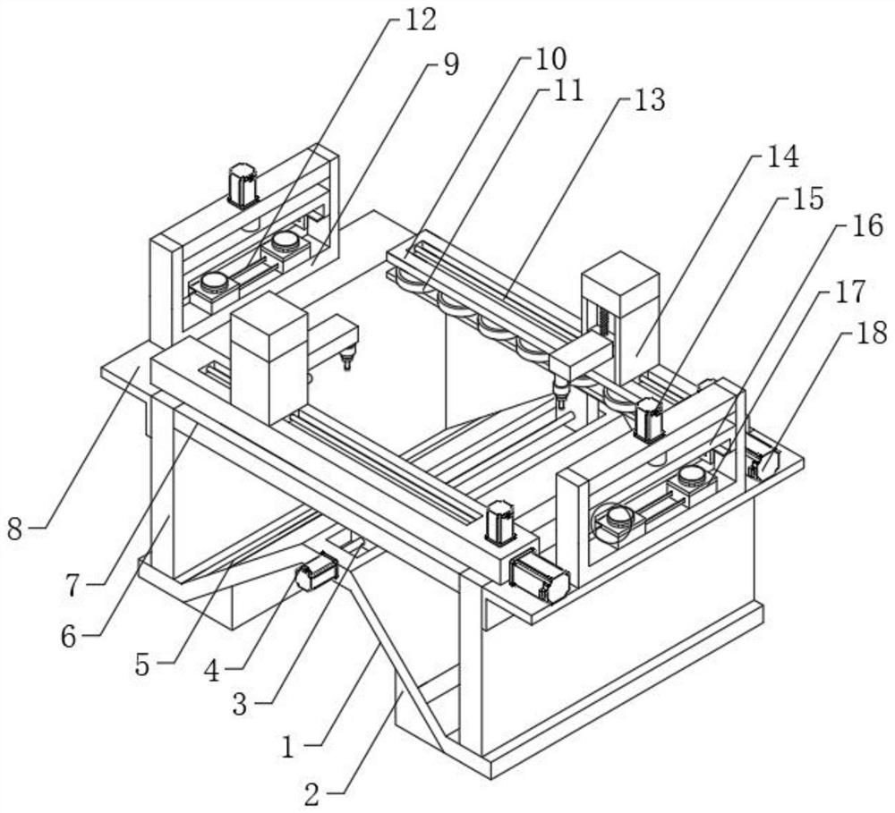 High-precision cutting equipment for automobile part machining and cutting method thereof