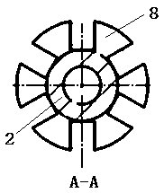 A fiber cooling head suitable for high power semiconductor laser fiber coupling modules