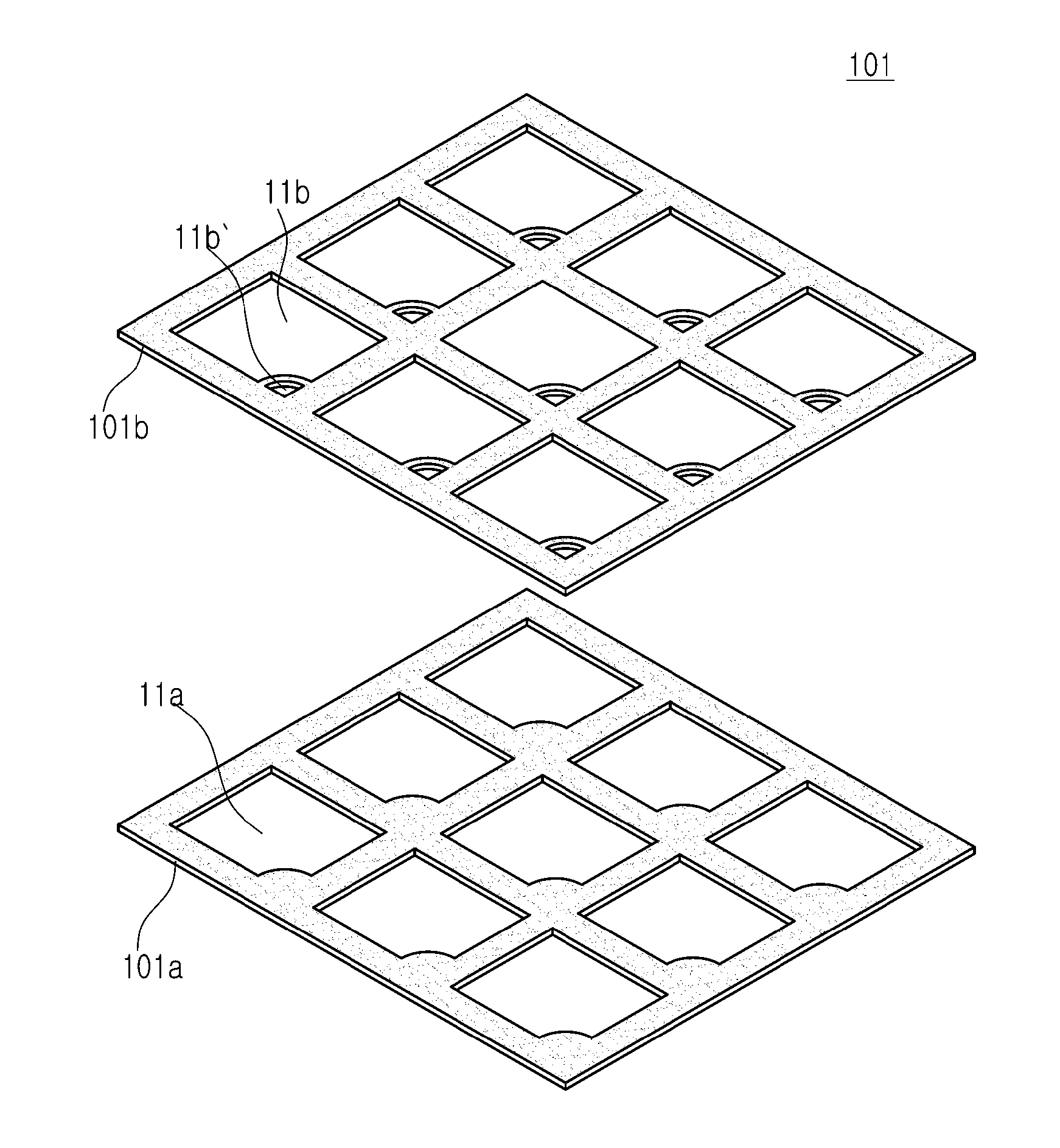 Method of manufacturing semiconductor light emitting device and mask for application of paste used therefor