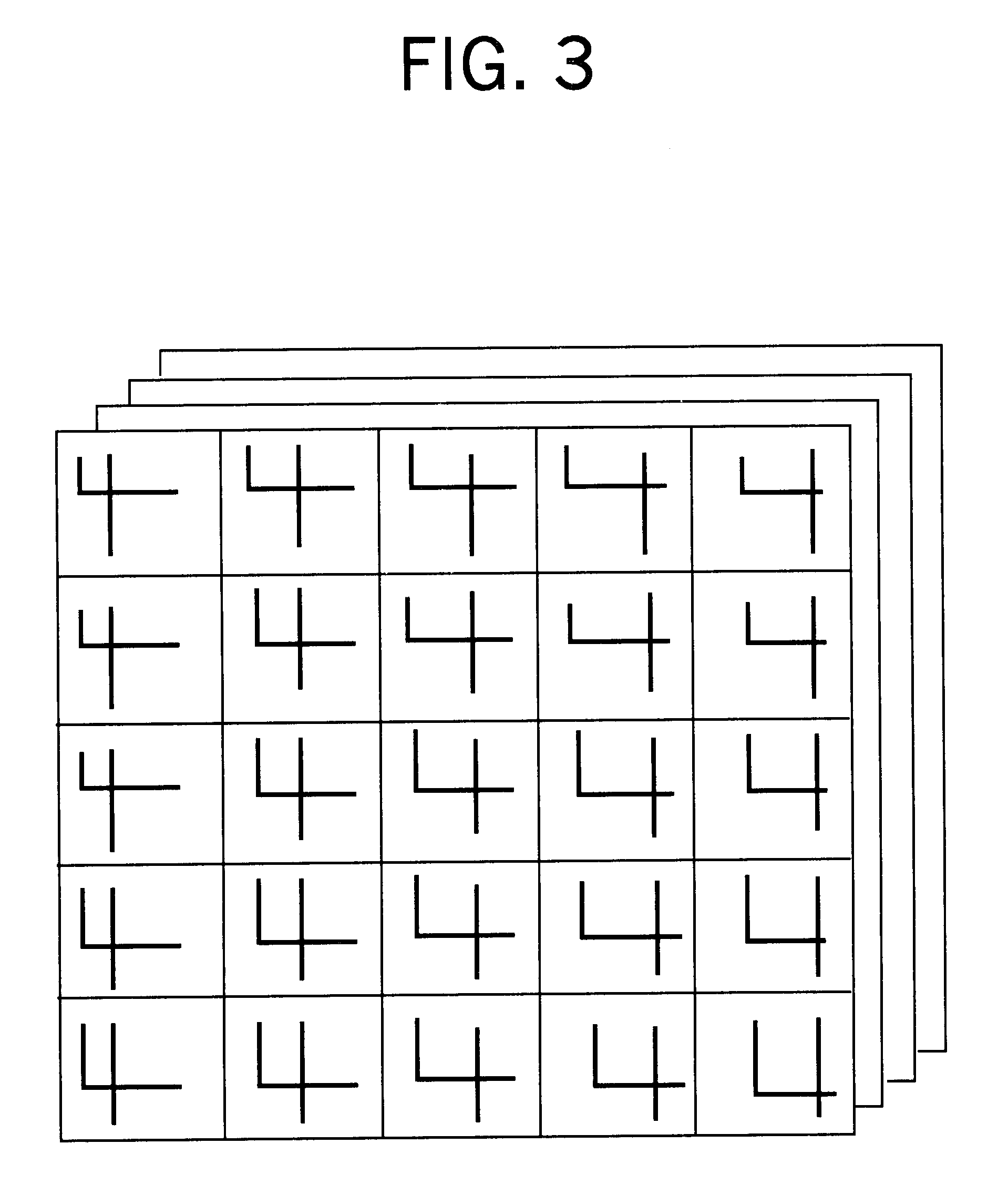 Process and equipment for recognition of a pattern on an item presented
