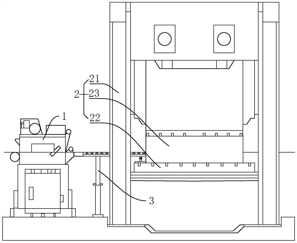 Metal parts stamping system