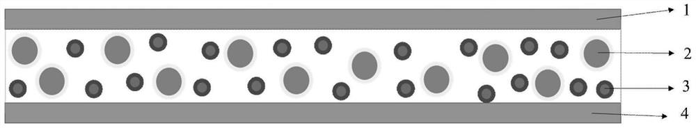 A kind of anisotropic conductive adhesive and its preparation method and application