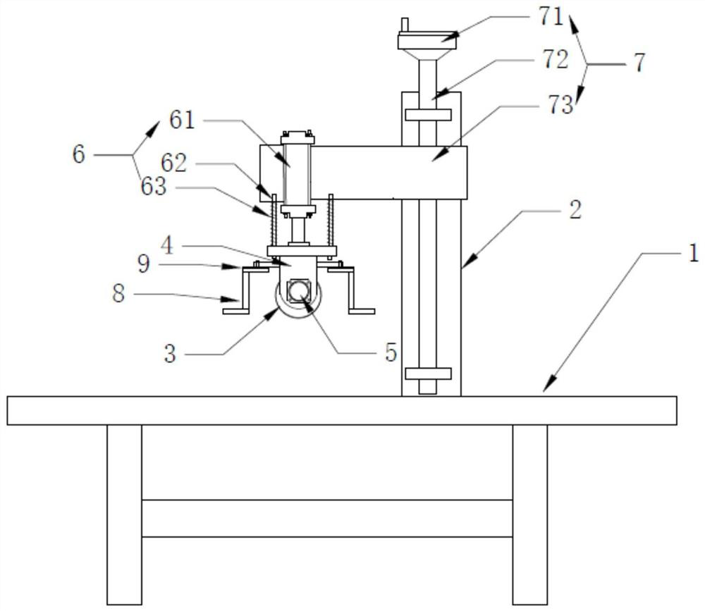 Automatic cloth guide device for intelligent sewing machine and working method of automatic cloth guide device