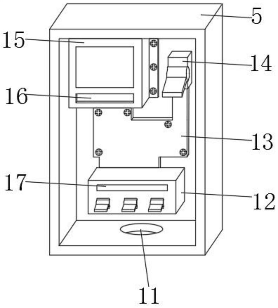 A single-phase single-meter anti-stealing non-metallic low-voltage metering box