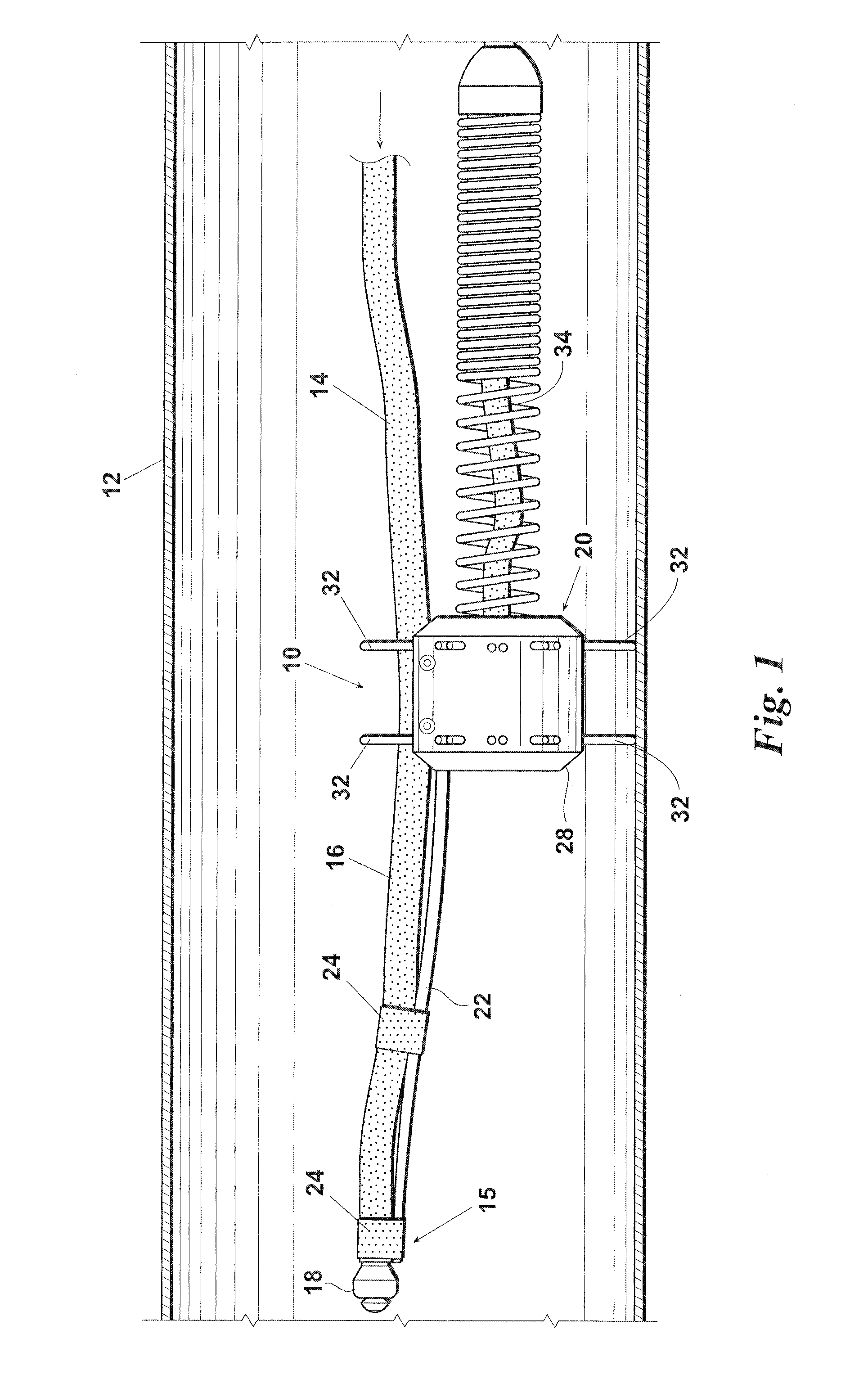 Method and apparatus for coating ducts
