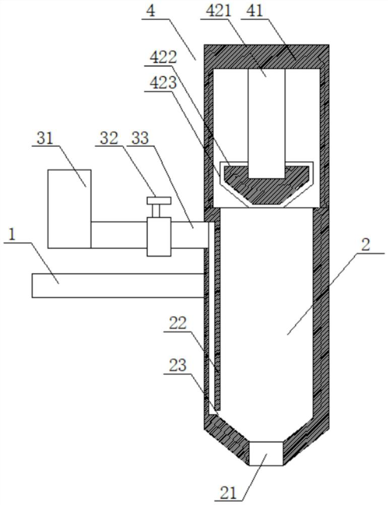 A liquid silicone injection molding system