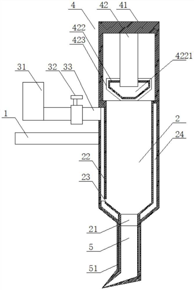 A liquid silicone injection molding system