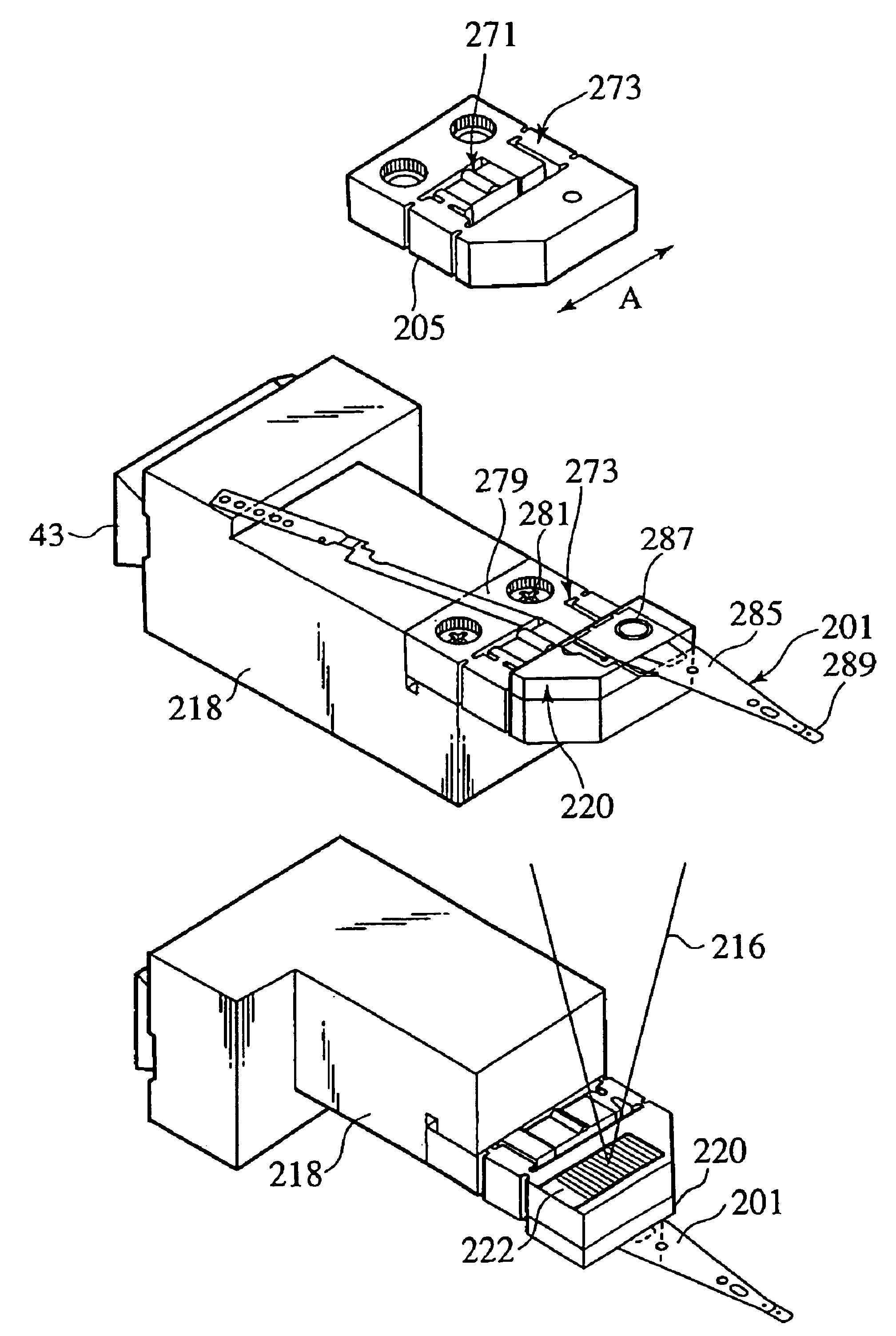 Head clamping apparatus for magnetic disk tester and magnetic disk tester