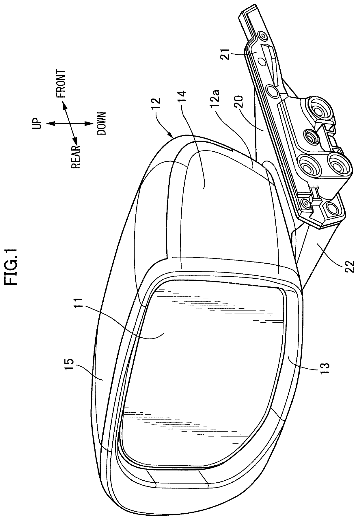 Vehicle door mirror