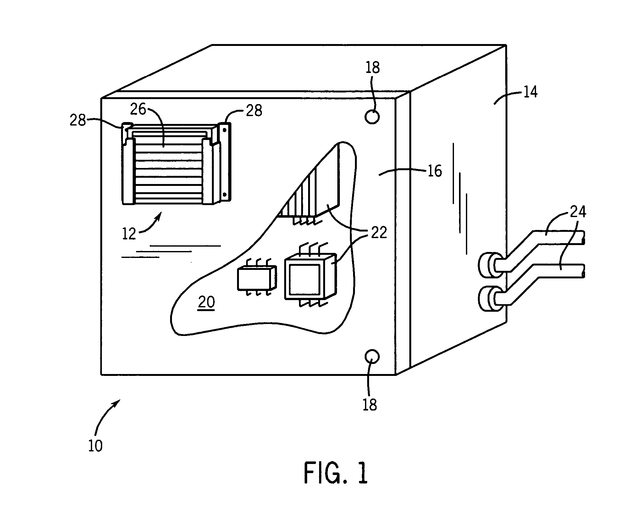 Arc resistant baffle for reducing arc-flash energy in an electrical enclosure