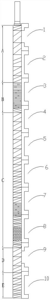 Extrusion-grade filling reinforced halogen-free flame-retardant polypropylene and preparation method thereof