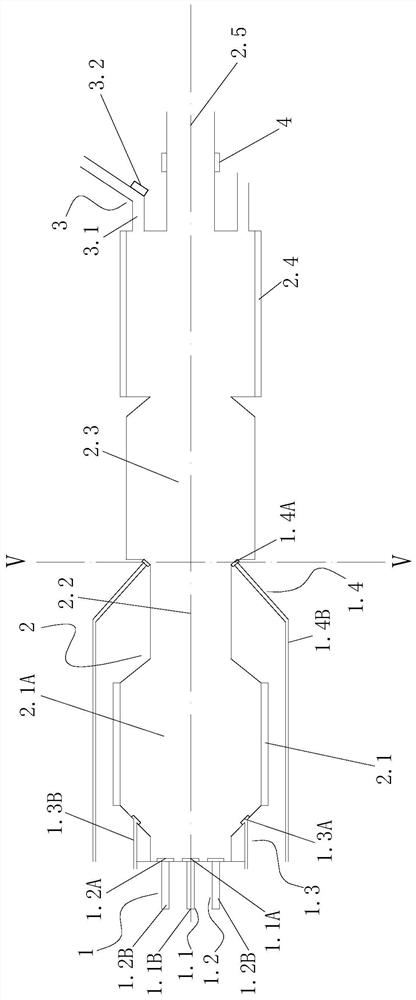Rock breaking method and device of cutterhead based on beveling angle high-pressure ice jet space-time arrangement