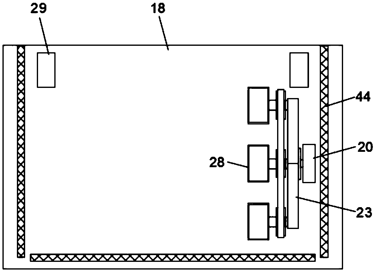 Auxiliary construction device for optical fiber communication coverage