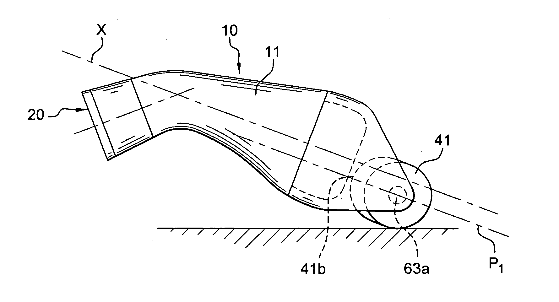 Packaging and applicator unit for a product including a massage device
