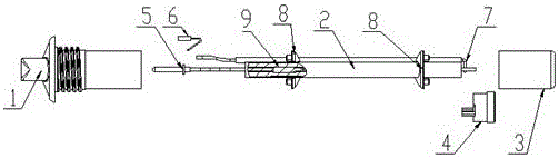 Heating device of electric hot-water bag