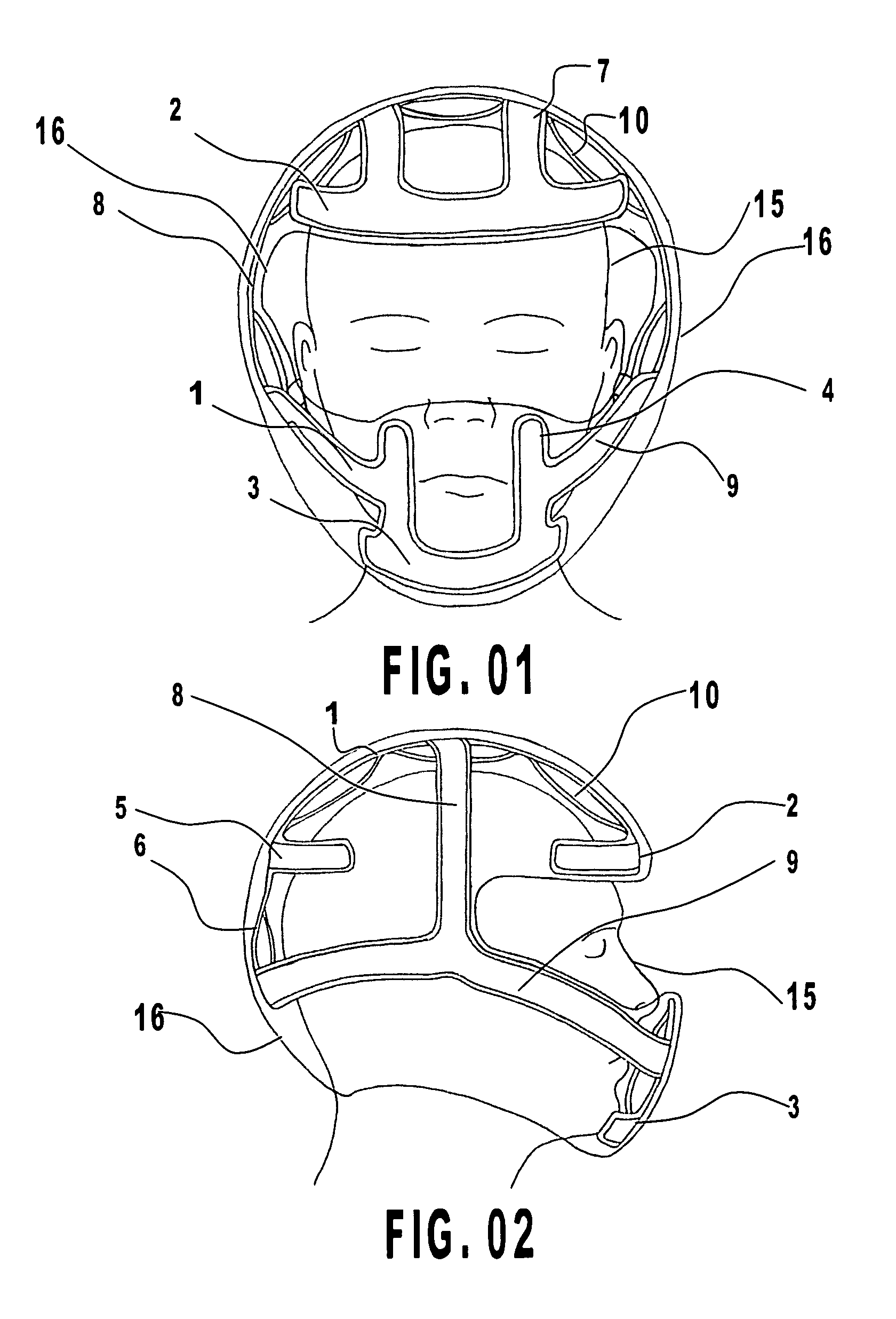 Impact Absorbing Frame and Layered Structure System for Safety Helmets