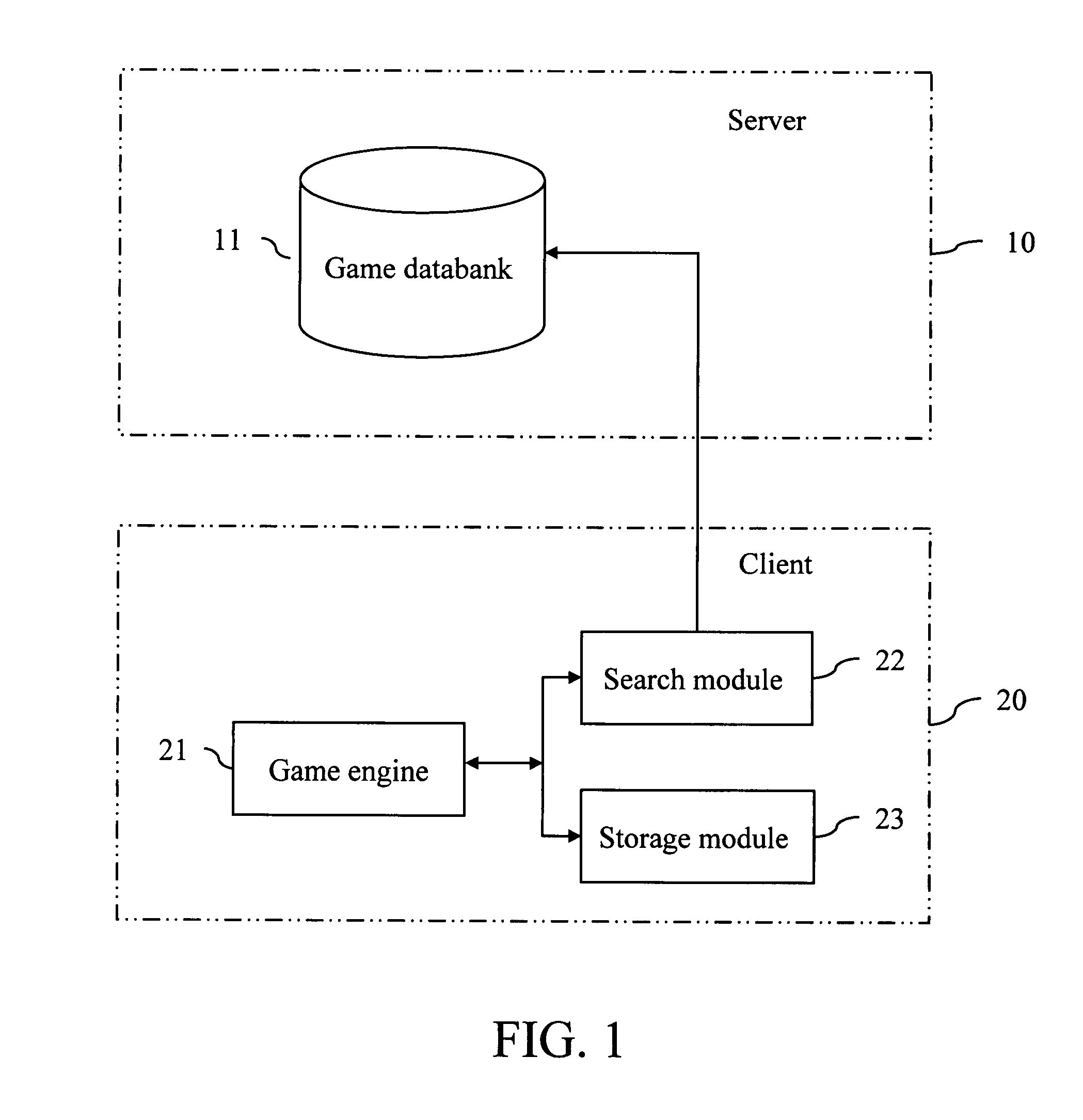 System and method for network-loading game data