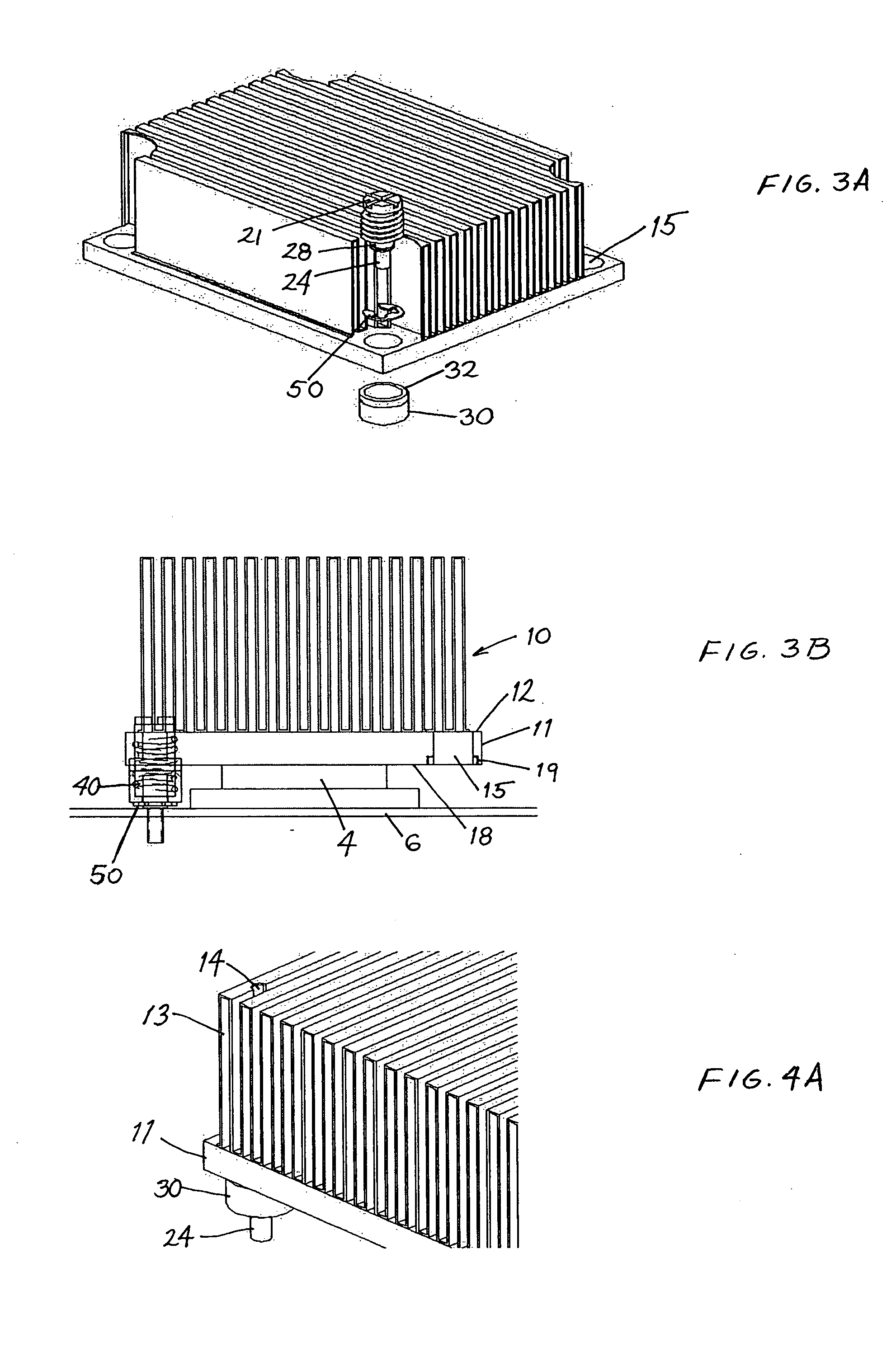 Heat sink assembly and connecting device