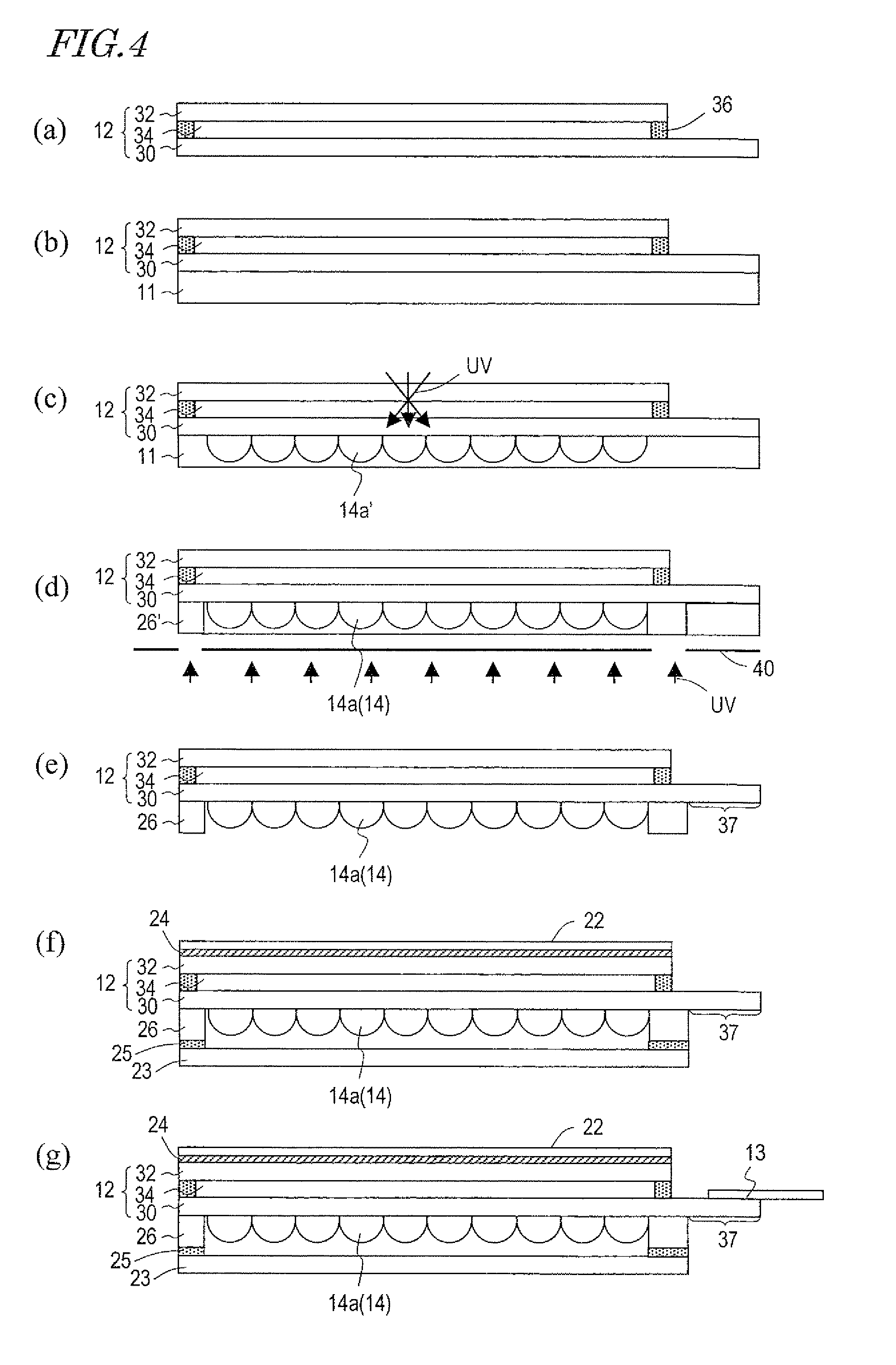 Liquid crystal display panel with microlens array, its manufacturing method, and liquid crystal display device