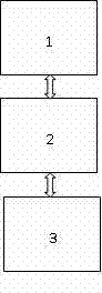 Wired emergency communication and commander positioning system for power tunnel