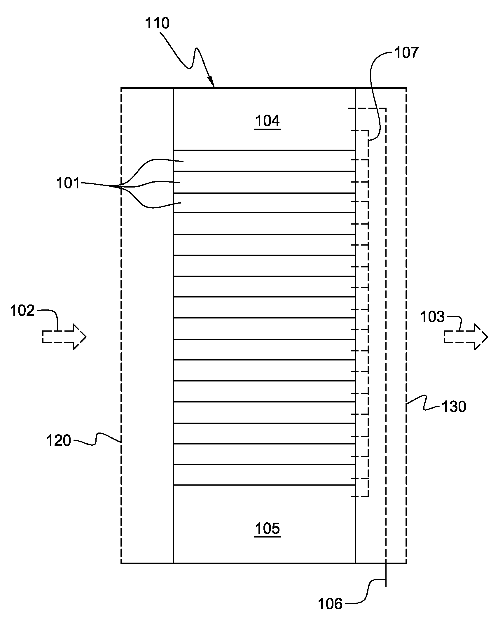Inlet-air-cooling door assembly for an electronics rack