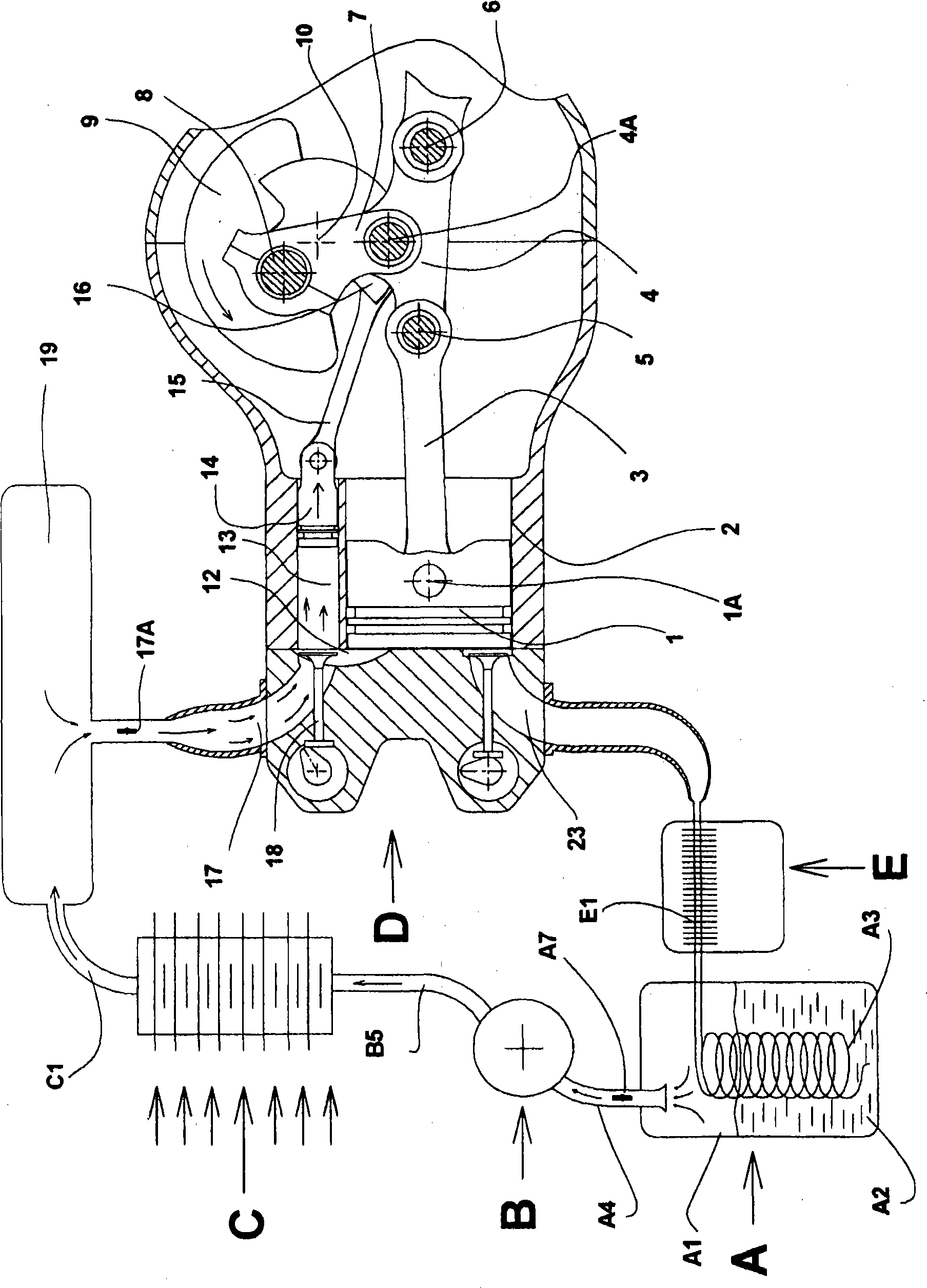 Ambient temperature thermal energy and constant pressure cryogenic engine