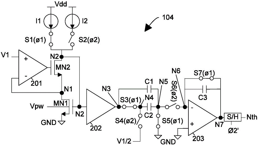 MOS-used adaptive body bias dynamic threshold generator