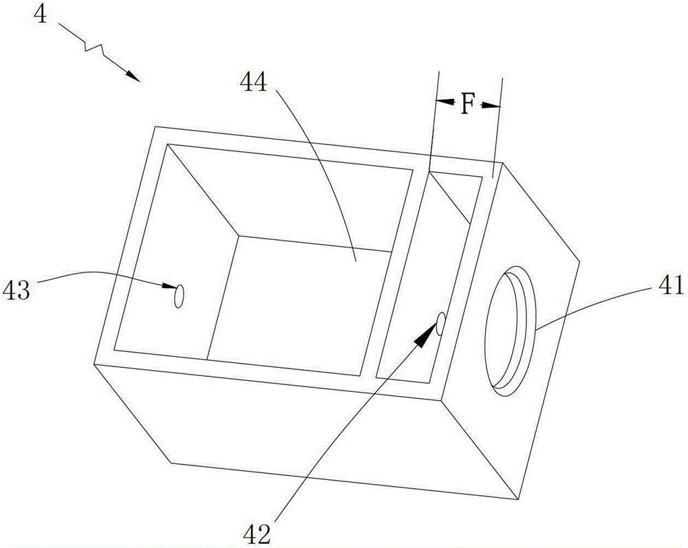 Convex lens focus detection device