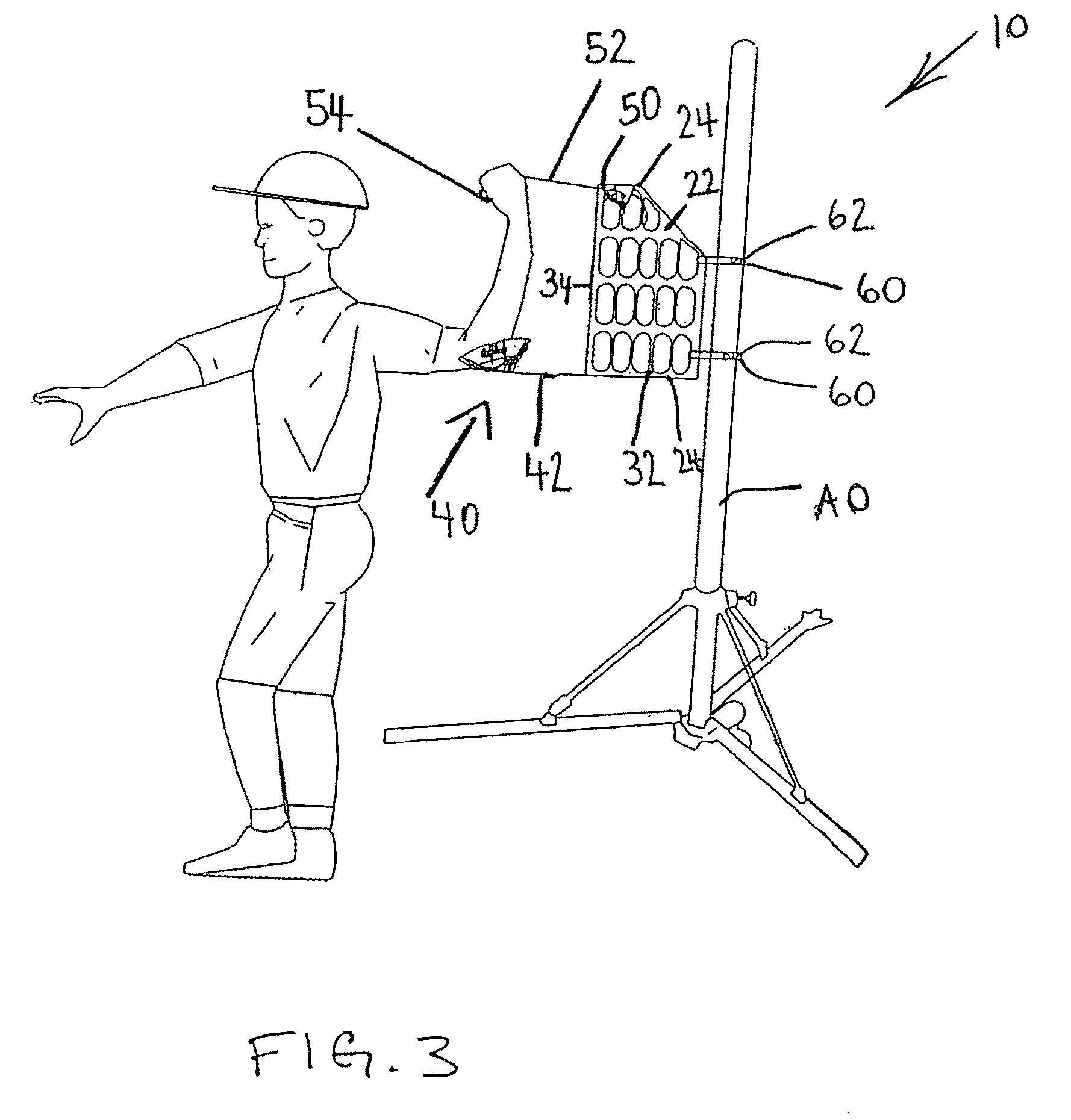 Ball throwing muscle training apparatus